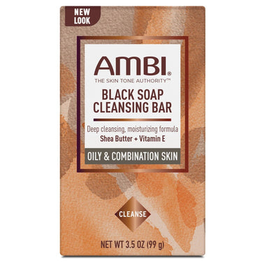 AMBI SKINCARE BLACK SOAP WITH SHEA BUTTER - 3.5oz